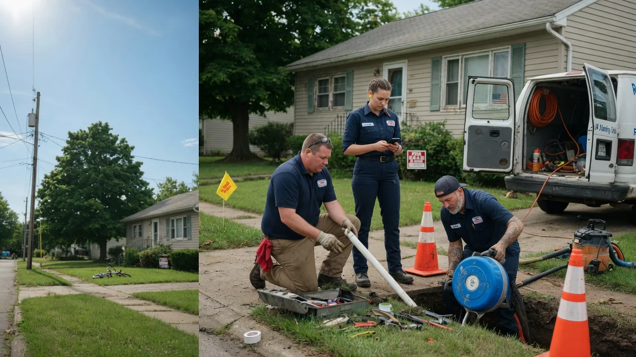 Sewer Line Repair in Grand Blanc, MI near me